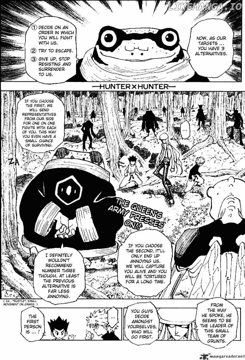 Hunter x Hunter, Chapter 195 image 01